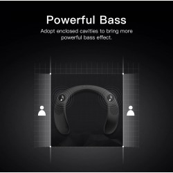 Bluedio HS - neck-mounted speaker - Bluetooth 5.0 - bass - FM - SD card slot - microphoneBluetooth speakers