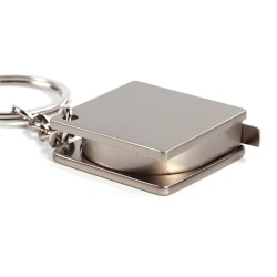 Fita métrica de metal - chaveiro