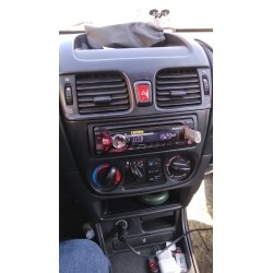 1 Din rádio DVD estéreo - painel de instrumentos - moldura - para Nissan Almera N16 2000-2006