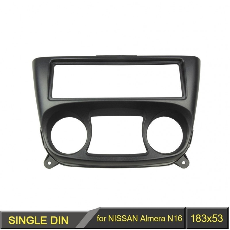 1 Din rádio DVD estéreo - painel de instrumentos - moldura - para Nissan Almera N16 2000-2006
