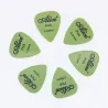 Palhetas de guitarra - 0,58 mm - 0,71 mm - 0,81 mm - 0,96 mm - 1,2 mm - 1,5 mm - 6 peças