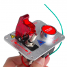 12V - red LED - racing car engine start - push button ignition switch - panel toggleSwitches