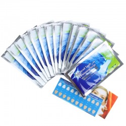 Clareamento dental profissional - tiras de gel clareador - 28 peças