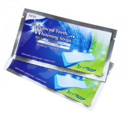 Clareamento dental profissional - tiras de gel clareador - 28 peças
