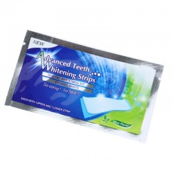 Clareamento dental profissional - tiras de gel clareador - 28 peças