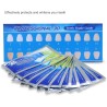 Clareamento dental profissional - tiras de gel clareador - 28 peças