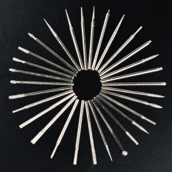 Brocas de unhas elétricas - conjunto 30 peças