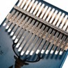 17-keys Kalimba piano - wooden musical instrument with tuner hammerPiano