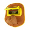 Auto darkening welding helmet - solar - leather maskHelmets