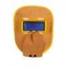 Auto darkening welding helmet - solar - leather maskHelmets