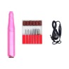 Mini polidor de unhas elétrico / furadeira - conjunto com brocas - manicure / pedicure - 35000RPM