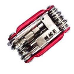 11 em 1 ferramentas multifuncionais para reparo de bicicleta/corrente