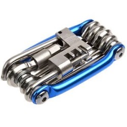 11 em 1 ferramentas multifuncionais para reparo de bicicleta/corrente