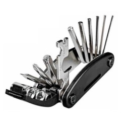 16 em 1 kit de reparo de bicicleta multifuncional