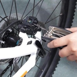 16 em 1 kit de reparo de bicicleta multifuncional
