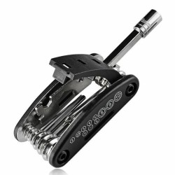 16 em 1 kit de reparo de bicicleta multifuncional