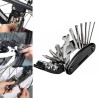 16 em 1 kit de reparo de bicicleta multifuncional