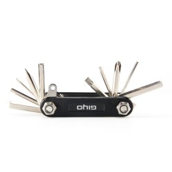 Giyo PT-07 - conjunto de ferramentas de manutenção profissional - multifuncional 11 em 1 ferramenta de reparo de bicicletas
