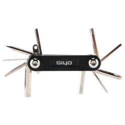 Giyo PT-07 - conjunto de ferramentas de manutenção profissional - multifuncional 11 em 1 ferramenta de reparo de bicicletas