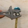 Chave ajustável multifuncional - chave universal - parafuso de tubo de água - ferramenta de reparo de banheiro / bicicleta