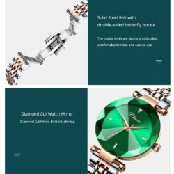 CHENXI - luxury Quartz watch - rose gold - stainless steel - waterproof - brownWatches