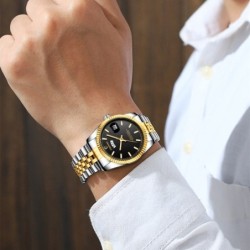 CHENXI - luxury Quartz watch - chronograph - double calendar - waterproof - stainless steelWatches