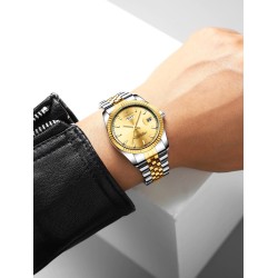 CHENXI - luxury Quartz watch - chronograph - double calendar - waterproof - stainless steelWatches