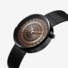 SHENGKE - relógio de quartzo de luxo - à prova d'água - pulseira de malha de aço