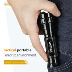 Q5 T6 - 5000lm - LED flashlight - 18650 battery - USB charger - red lightTorches