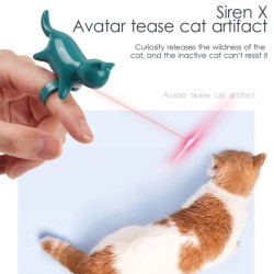 Ponteiro laser LED - luz de dedo - brinquedo para animais de estimação
