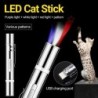 Bastão laser - luz LED com padrões - brinquedo para animais de estimação