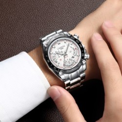 CHENXI - luxury Quartz watch - luminous - waterproof - stainless steelWatches
