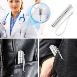 Mini lanterna USB - enfermagem - médicos - aço inoxidável