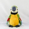 Papagaio falante de pelúcia - repete o que você diz - balança as asas - brinquedo de pelúcia