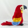Papagaio falante de pelúcia - repete o que você diz - balança as asas - brinquedo de pelúcia