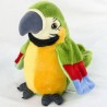 Papagaio falante de pelúcia - repete o que você diz - balança as asas - brinquedo de pelúcia