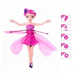 Boneca fada voadora - brinquedo mágico