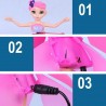 Boneca fada voadora - brinquedo mágico