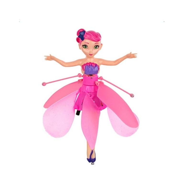 Boneca fada voadora - brinquedo mágico