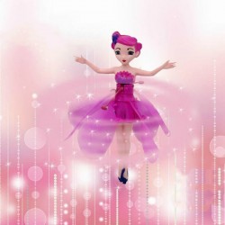 Boneca fada voadora - brinquedo mágico