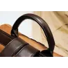 Mochila de couro vintage - bolsa de ombro - grande capacidade