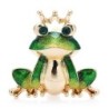 Sapo na coroa - broche