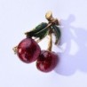 Cerejas vermelhas - broche