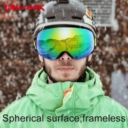 Kutook - ski goggles - double layers UV-proof lens - anti fogEyewear