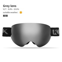 Kutook - ski goggles - double layers UV-proof lens - anti fogEyewear
