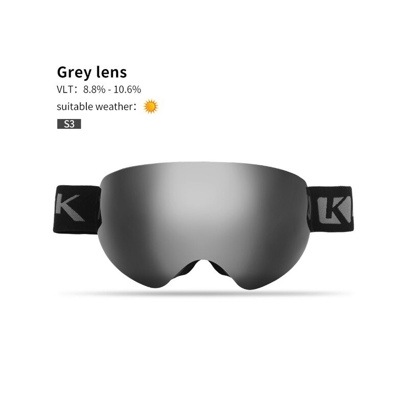 Kutook - ski goggles - double layers UV-proof lens - anti fogEyewear