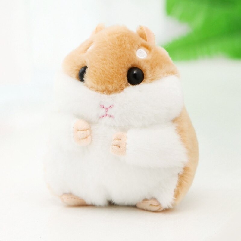 Pingente de mini hamster - chaveiro