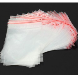 8 * 12 cm - ziplock - sacos plásticos de embalagem que podem ser fechados novamente - 100 peças