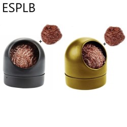 Limpador de pontas de solda/ferro de solda - com esponja/suporte