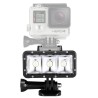Luz de mergulho LED subaquática - para GoPro - 30 m